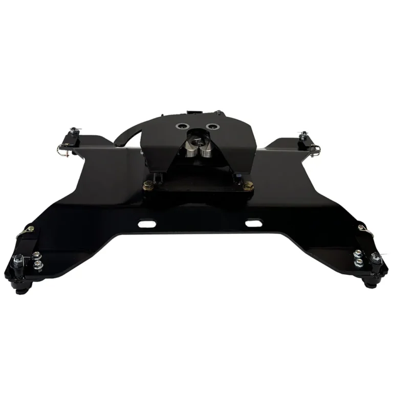 5th wheel hitch towing equipment with adapter